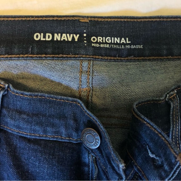 Old navy original mid rise jeans - Picture 2 of 2